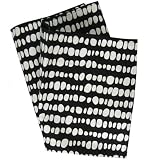 Black Tilsa Print 72 Table Runner