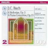J. C. Bach: 6 Sinfonias, Op. 3; 6 Piano Concertos, Op. 13