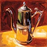 Tea Pot IV HIGH QUALITY CANVAS Print With Light Added BRUSHSTROKES Sarah Waldron 12x12 Tea Pot IV HIGH QUALITY CANVAS Print With Light Added BRUSHSTROKES Sarah Waldron 12x12