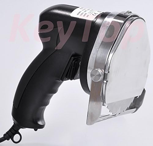 KeyTop 220v-240v/50hz Electric Doner Kebab Slicer Kebab Knife Shawarma Knife Gyro Knife(Serrated Blade)