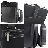Foran Compact Cross Bag (Black) for 12.1 Laptop/Gift Pouch Fast Shipping