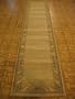 2'7 x 11'2 Cream Persian Meshkabad Runner Rug