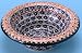  Polish Pottery Rolled Edge Bowl 2 3/4\