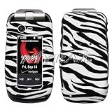 Snap On Hard Phone Cover for Verizon Motorola Barrage V860 Zebra Protector  ....