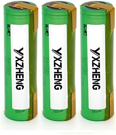 YXZHENG 3PCS US18650VTC4 2100mAh 30A Rechargeable Battery with Tabs For Sony Batteries Packs