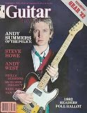 GUITAR PLAYER MAGAZINE BACK ISSUE 1982 SEP ANDY SUMMERS - STEVE HOWE - ANDY WEST