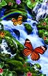 Butterfly Fairyland Falls 1000pc Jigsaw Puzzle by Alixandra Mullins