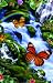 Butterfly Fairyland Falls 1000pc Jigsaw Puzzle by Alixandra Mullins