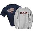Chicago Bears NFL Youth Belly Banded Hooded Sweatshirt and T-Shirt Combo Pack