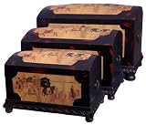 Mejores ideas de regalo de bodas 2010-28 "Riding Futuro Trunks Manta Chino (Set de 3)