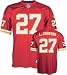 Men`s Kansas City Chiefs #27 Larry Johnson Team Authentic Jersey - 54