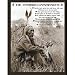 Ten Indian Commandments Native American Sitting Art Poster Print - 16x20
