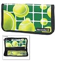 TENNIS Checkbook Cover GREAT STOCKING STUFFER GIFT IDEA Cute Christmas Gift For HIM HER Man Woman Ladies Women CHECK BOOK COVER HOLDER Travel, Cotton with WATERPROOF LINING
