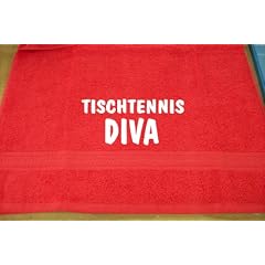 Tischtennis Diva; Badetuch Sport