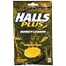 Halls Plus Drops, Honey Lemon, 25-Count Drops (Pack of 12)