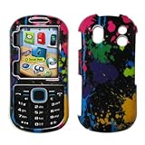 Samsung Intensity 2 U460 Paint Splatter Design Hard Cover Crystal Case
