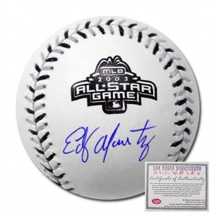 Edgar Martinez Autographed 2003 All Star Baseball