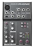 Phonic AM120 MKII 1 Mic/Line 2 Stereo Input Compact Mixer