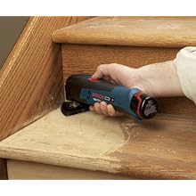 Bosch PS50-2B 12-Volt Max Lithium-Ion Multi-X Oscillating Tool Carpenter Kit with 2 Batteries, Charger and Case