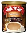 Caffe D'Vita Amaretto Instant Cappuccino, 16-Ounce Canisters (Pack of 6)