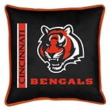 Cincinnati Bengals Throw Bed Pillow 17 x 17