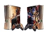 Protector Skin Decal Sticker for Xbox 360 Slim (1 piece for the game console & 2 pieces for 2 controllers)