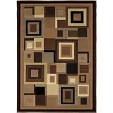 Home Dynamix Catalina 4467-469 Brown Polypropylene 3-Feet 3-Inch by 5-Feet 2-Inch Area Rug by 