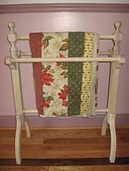 Heirloom Natural Quilt Rack