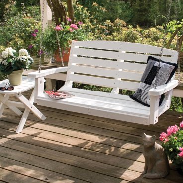Classic Patio Swing 4 Feet, Lifestyle Collection