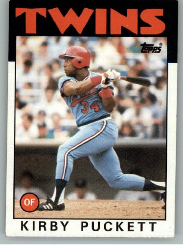 1986 Topps #329 Kirby Puckett - Minnesota Twins (Baseball Cards)