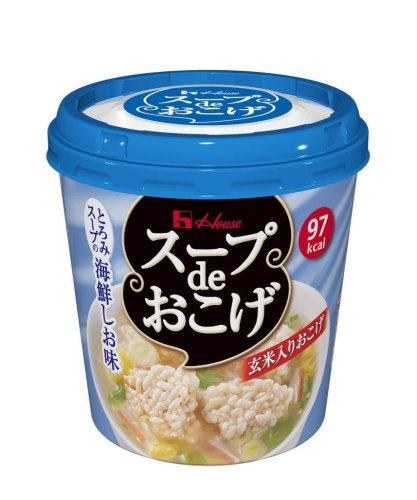 Cover image : ハウス スープdeおこげ とろみスープの海鮮しお味 23g×6個