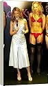 Box Canvas Print of Kylie Minogue Lingerie 2003 from MirrorPrintStore