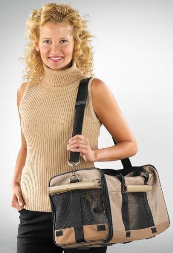 Casual Canine Pet Duffle Bag Tan