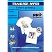 A4 Inkjet Iron On Transfers Paper / T Shirt Transfers - Light T Shirt x 20 Sheets