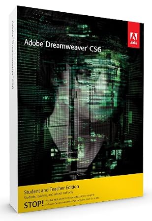 Adobe Dreamweaver CS6, Student and Teacher Version (Mac)