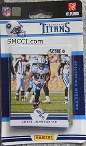 2012 Score Tennessee Titans Factory Sealed 12 Card Team Set