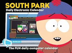 South Park Bubbles: Electronic Calendar
