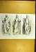 1857 Statue Inland Revenue-Office Somerset House Print