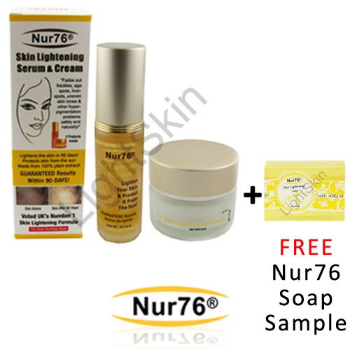Nur76 Original Skin Lightening Serum &amp; Cream 