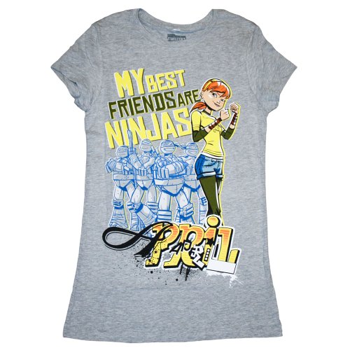 TMNT: April Best Friends Are Ninjas Tee - Jrs.