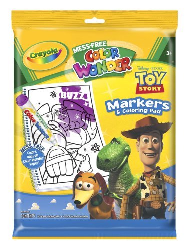 Crayola Color Wonder: Toy Story Coloring Book and Markers