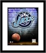 Utah Jazz NBA Framed 8x10 Photograph Team Logo and Basketball