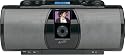 iLive IBCD3817DTBLK Portable Boombox with iPod Docking Station and CD Player/AM/FM Radio with Premium Stereo Sound and Remote Control in Black
