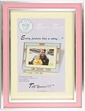 Picture Frame for 4x6/5x7 Art/Photo - Pink Frame