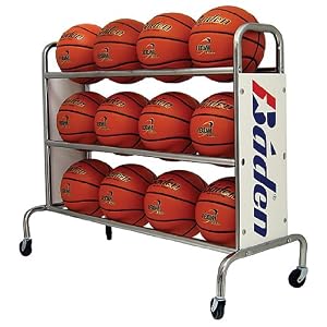 Baden Steel Basketball Rack (12-Balls) by 