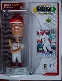 2002 MLB Edition Albert Pujols Bobblehead Play Makers by UPPER DECK (Includes Collectible Card)IMAGE
