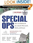 Special OPs: Host and Network Security for Microsoft, Unix, and Oracle
