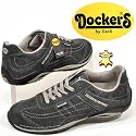 Dockers, hochwertiger Sneaker, Schnürschuh, Obermaterial echt Wildleder, Innenausstattung Leder/Textil