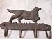   - CAST IRON Dog Pointer Key Rack/Hook