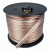 Cables Unlimited AUD-5600-99 Pro A/V Series 12AWG Speaker Wire with Pins (100 Feet)
